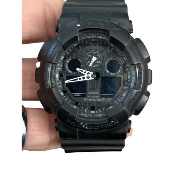 Casio G-Shock Men's Black GA100-1A1 Fashion Timepeice Sports Watch - Picture 4 of 12